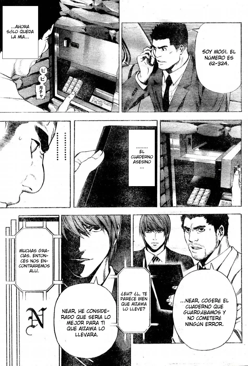 Death Note capítulo 100, página 13