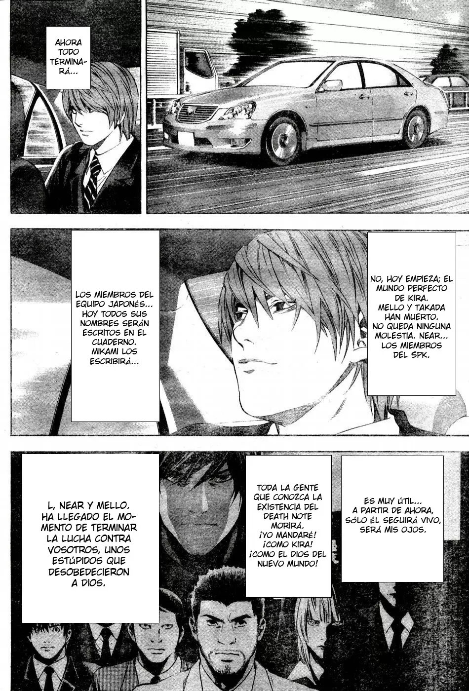 Death Note capítulo 100, página 14