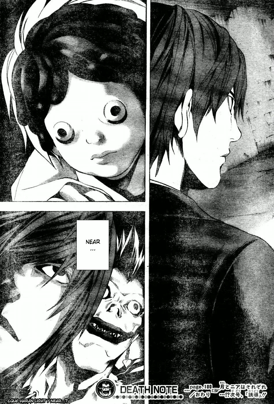 Death Note capítulo 100, página 19