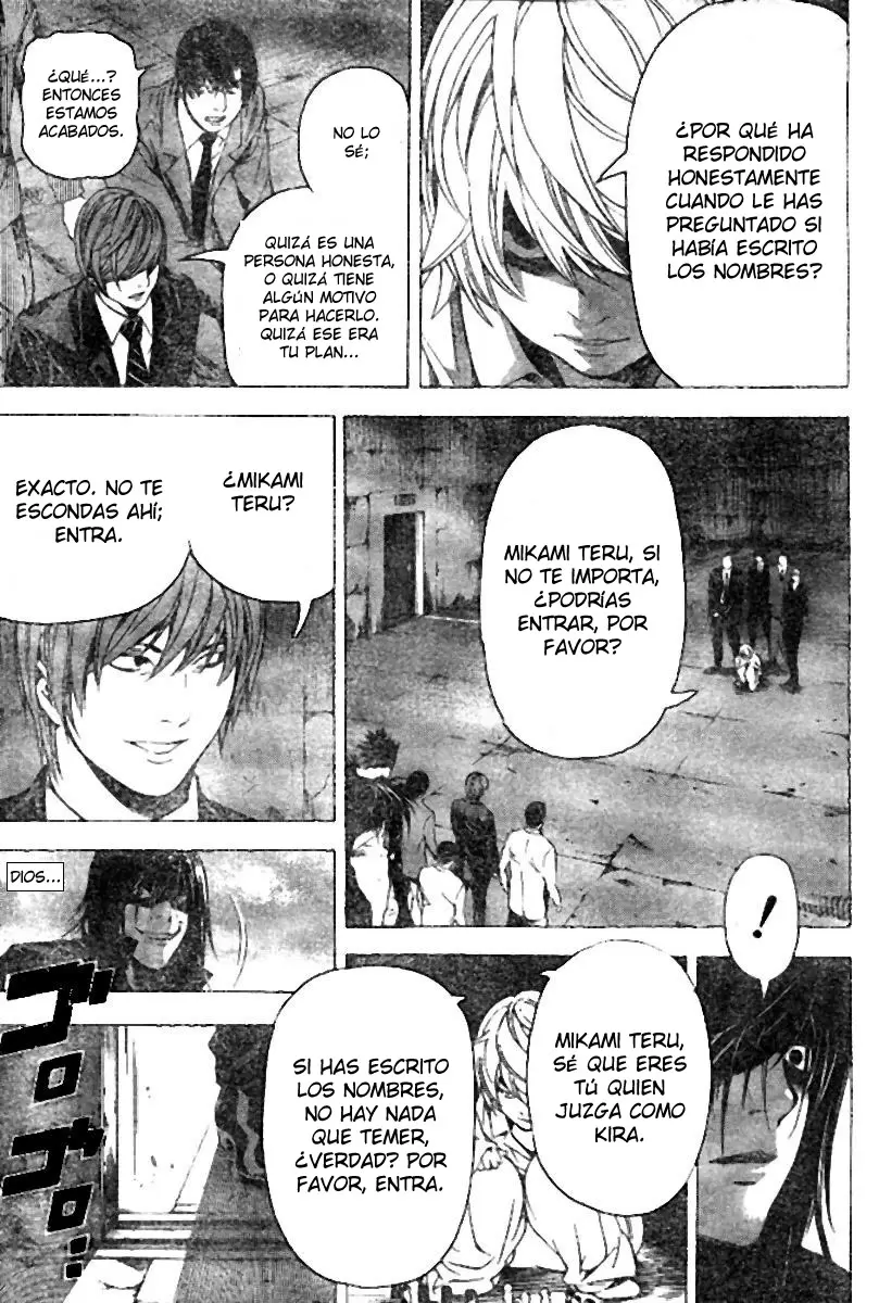 Death Note capítulo 102, página 16