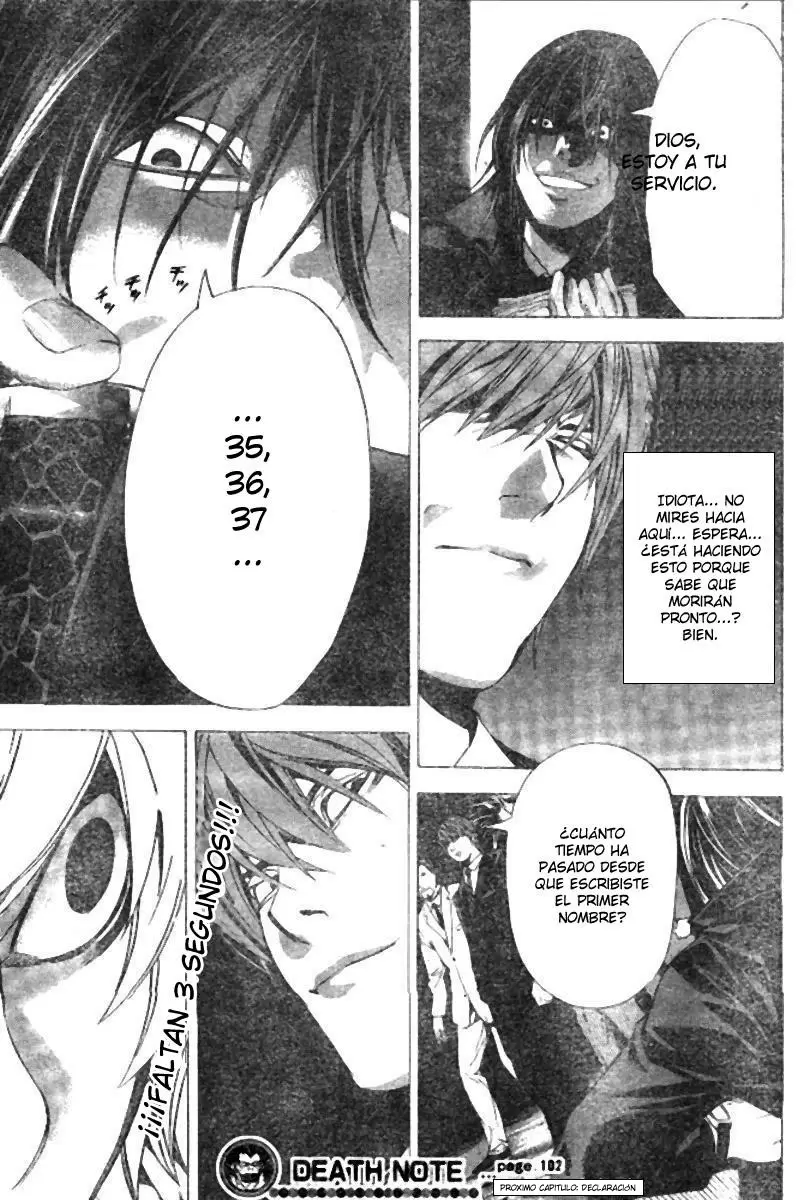 Death Note capítulo 102, página 18