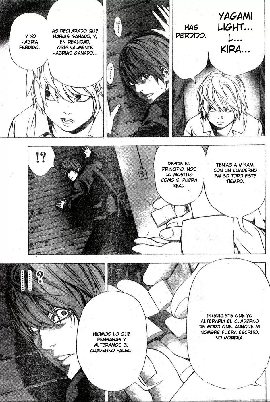 Death Note capítulo 103, página 13