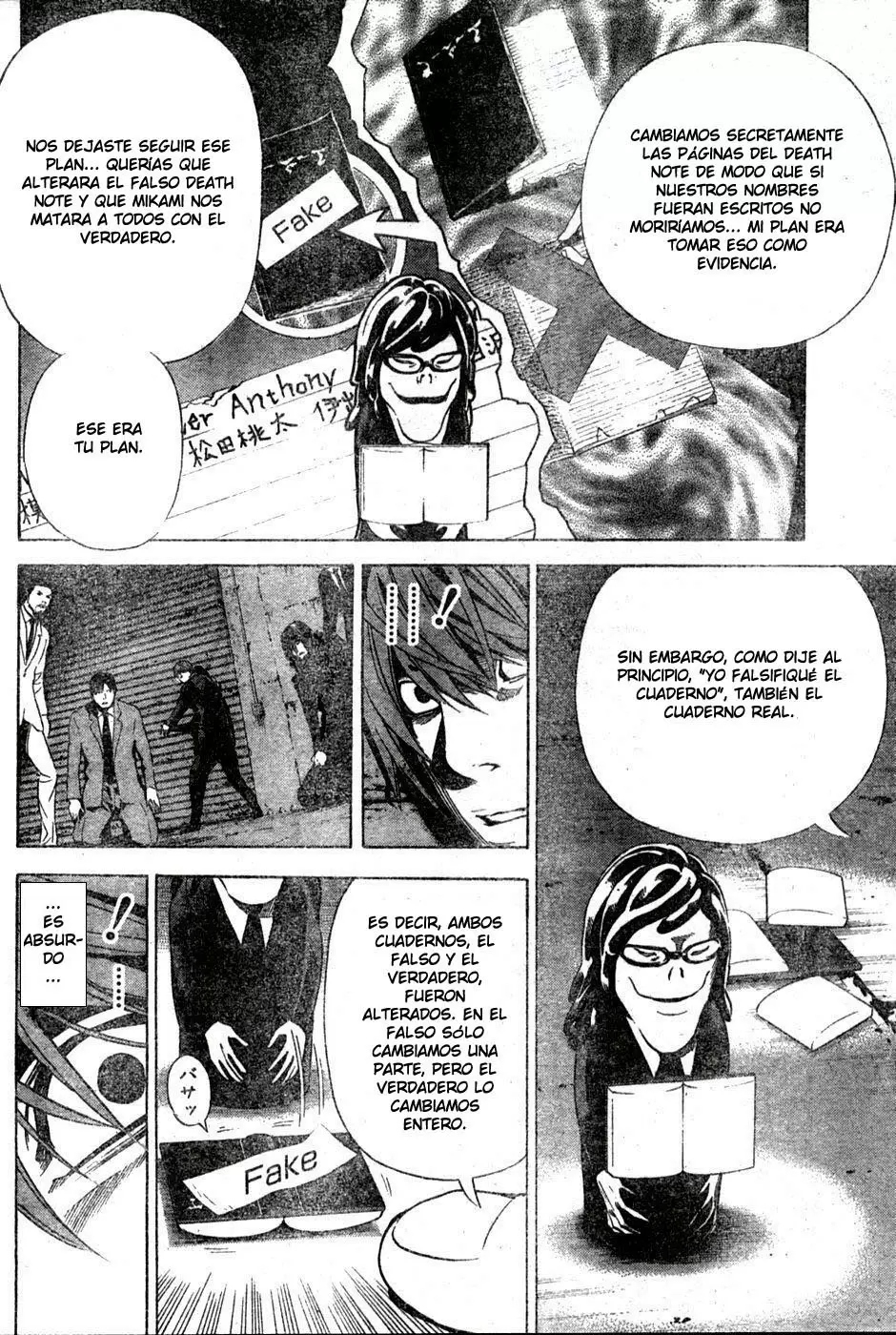 Death Note capítulo 103, página 14