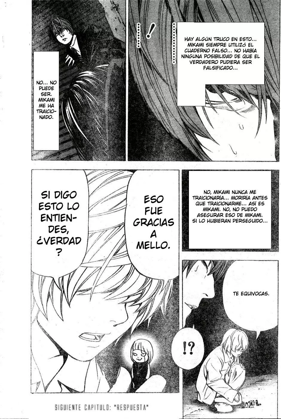 Death Note capítulo 103, página 19