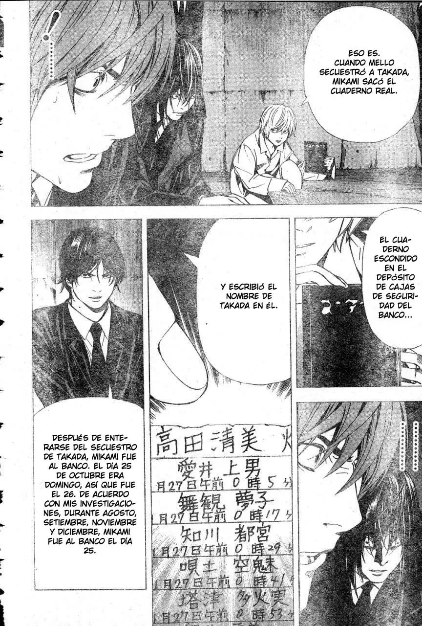 Death Note capítulo 104, página 4