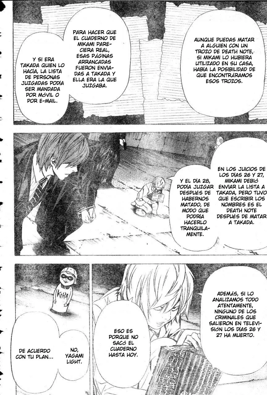 Death Note capítulo 104, página 8
