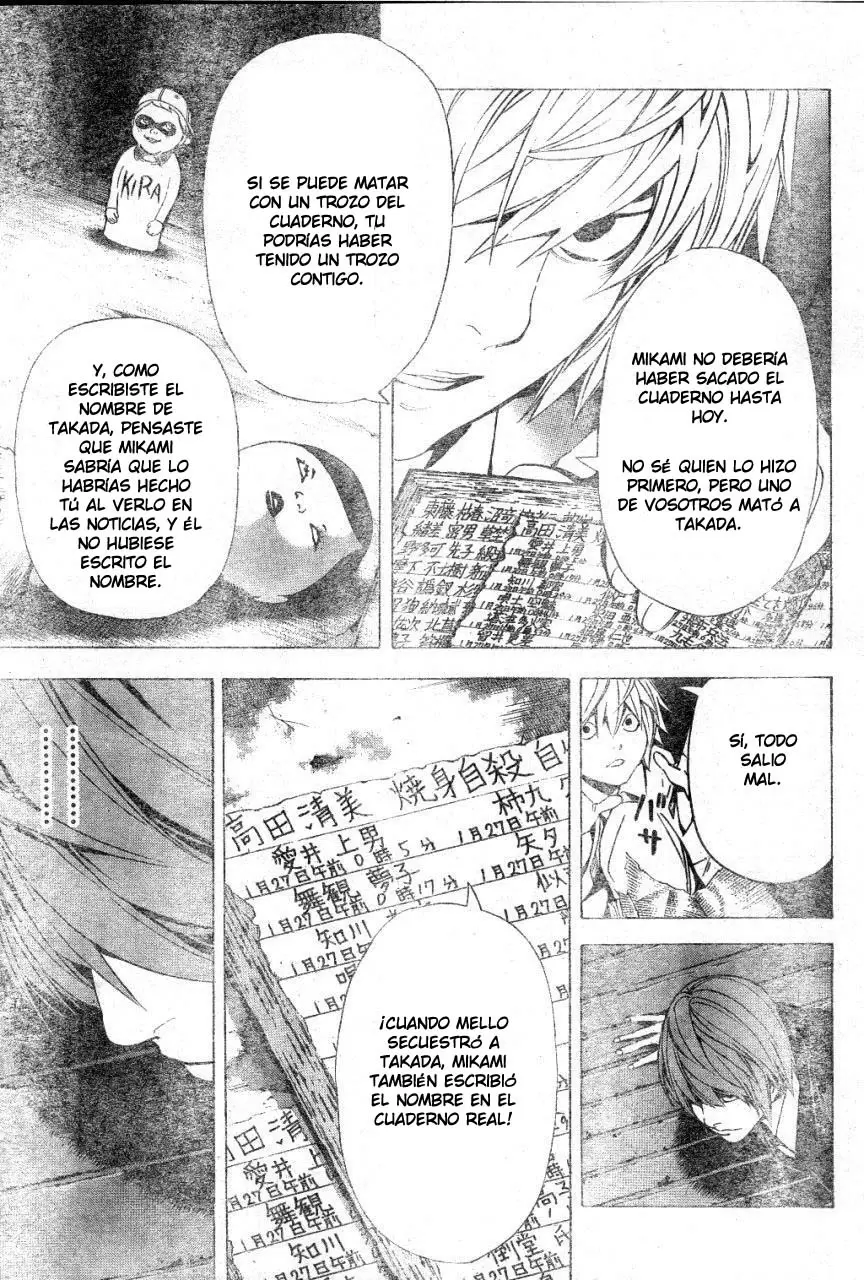 Death Note capítulo 104, página 9
