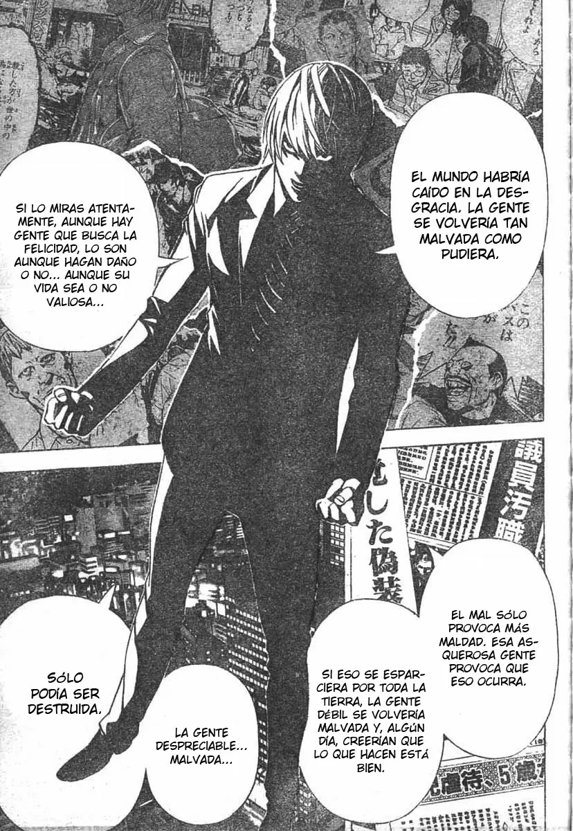 Death Note capítulo 105, página 7