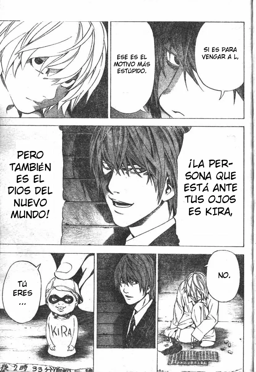 Death Note capítulo 105, página 13