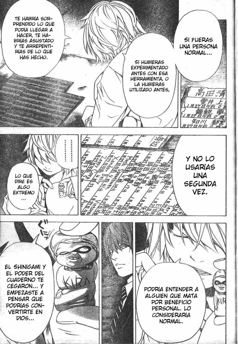 Death Note capítulo 105, página 15