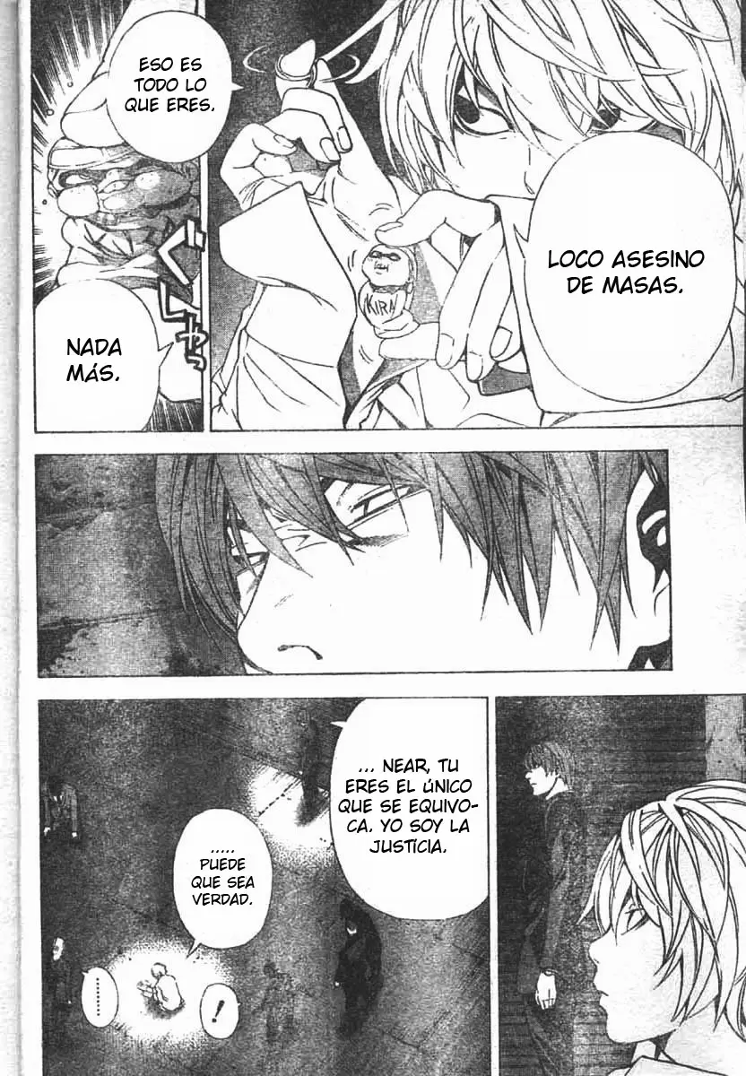 Death Note capítulo 105, página 16