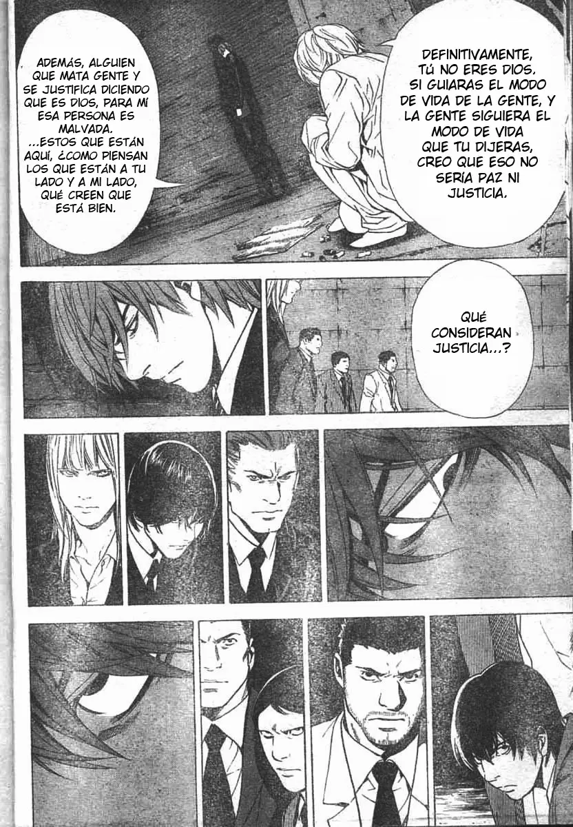Death Note capítulo 105, página 18
