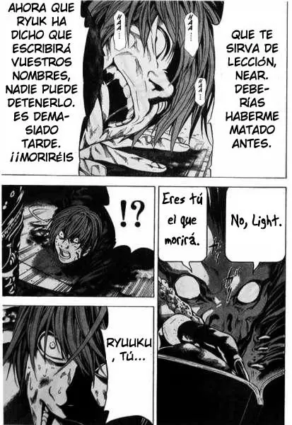 Death Note capítulo 107, página 7