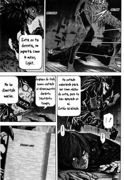 Death Note capítulo 107, página 9