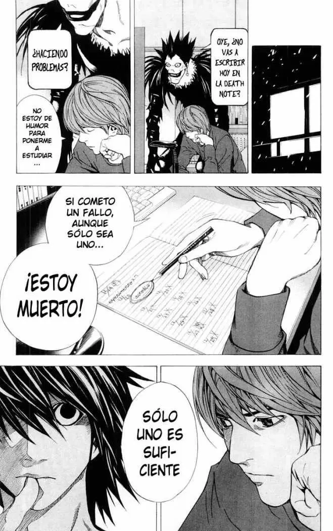 Death Note capítulo 11, página 19