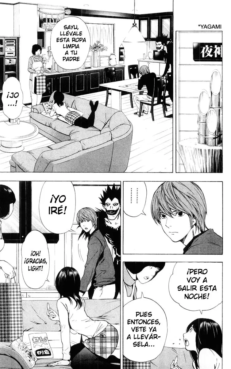 Death Note capítulo 12, página 3