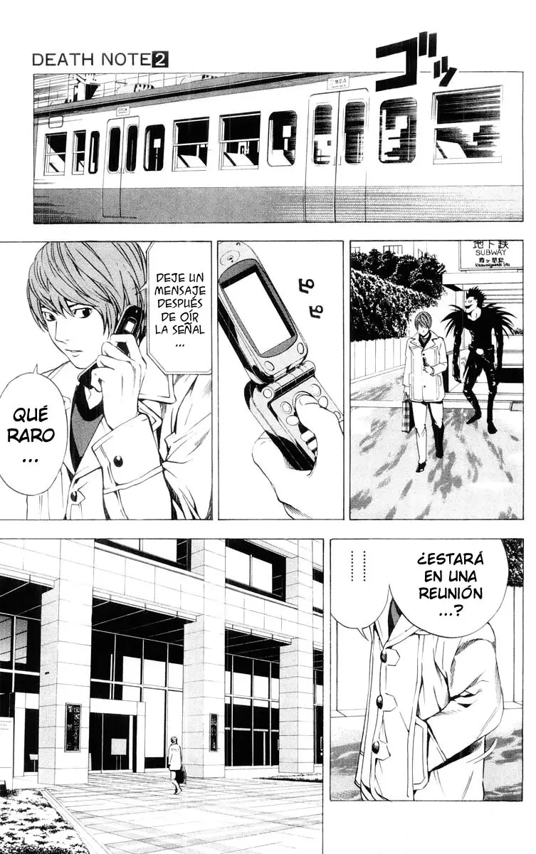 Death Note capítulo 12, página 5