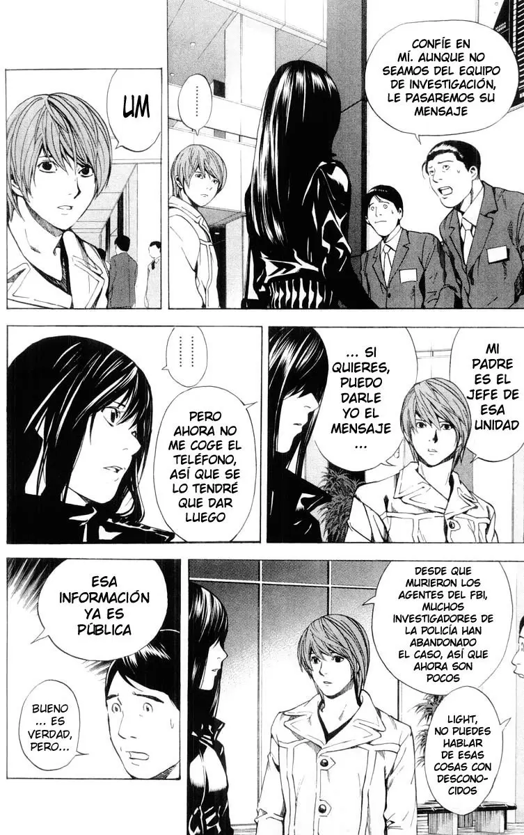 Death Note capítulo 12, página 8