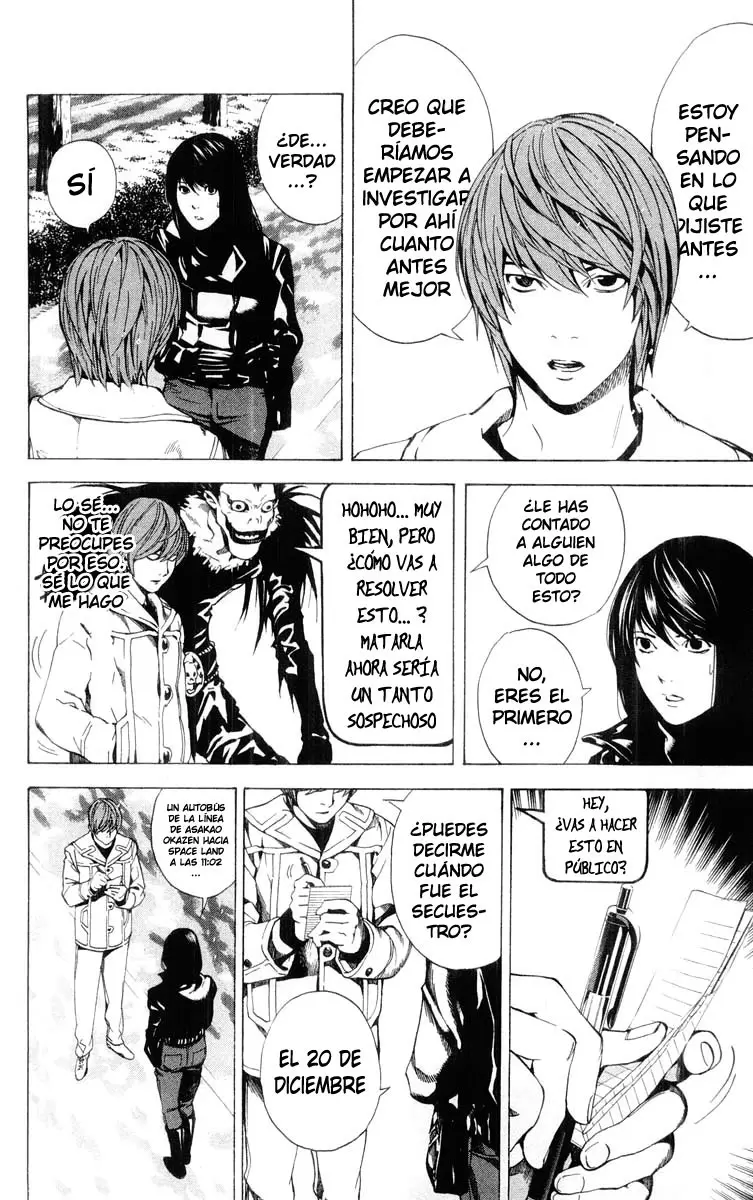 Death Note capítulo 13, página 5
