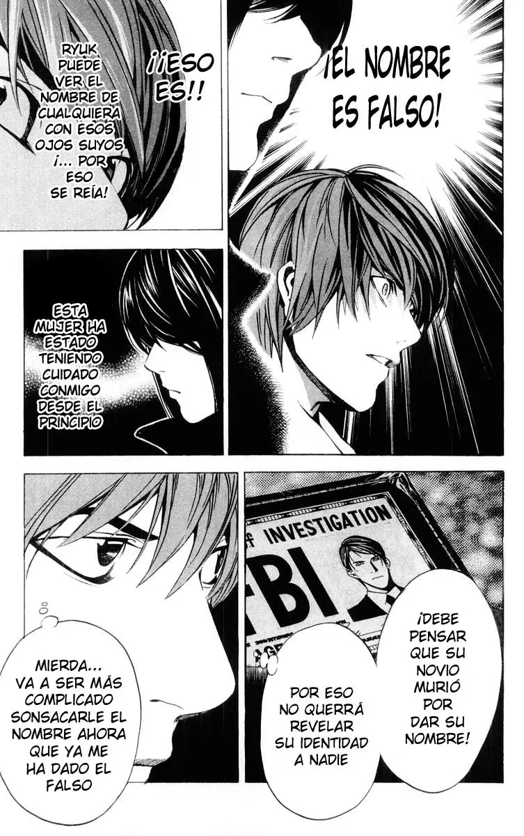 Death Note capítulo 13, página 10