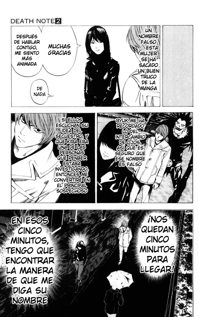 Death Note capítulo 13, página 20