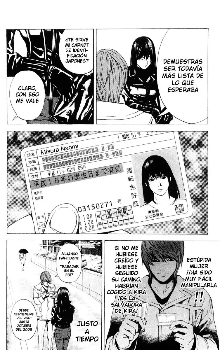 Death Note capítulo 14, página 16