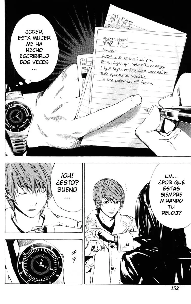 Death Note capítulo 14, página 18