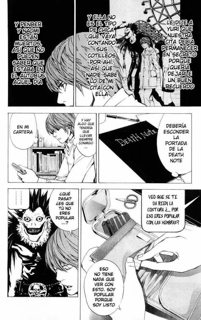Death Note capítulo 15, página 14
