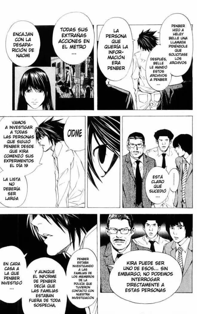 Death Note capítulo 15, página 19