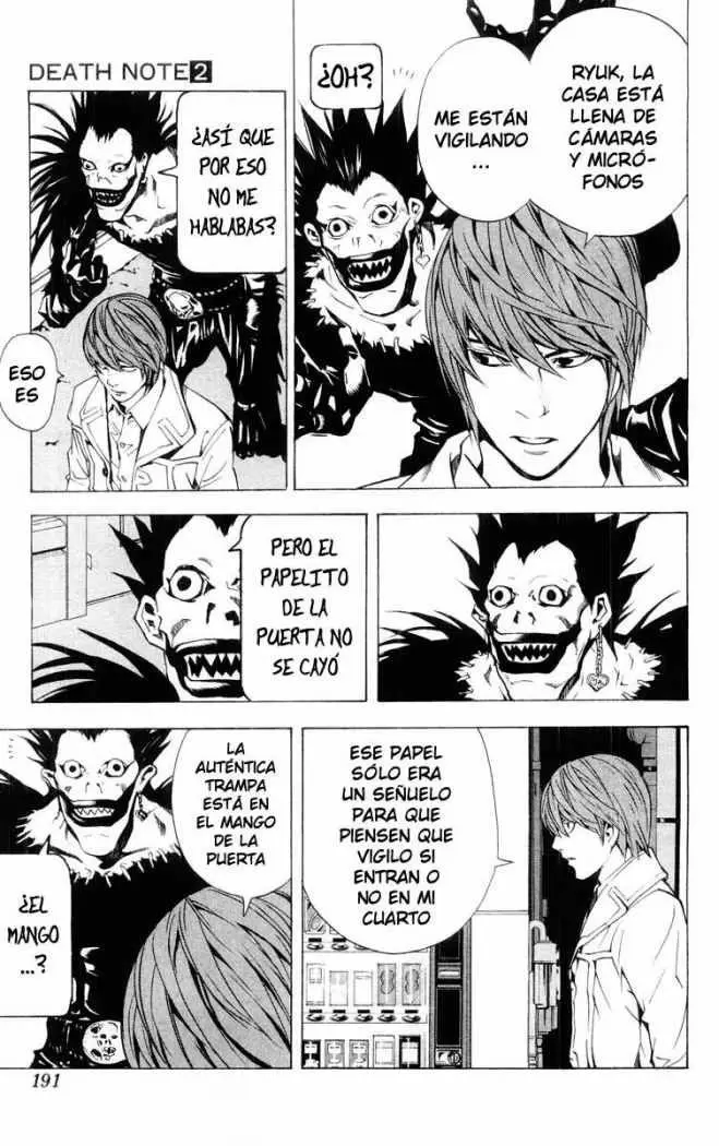 Death Note capítulo 16, página 14