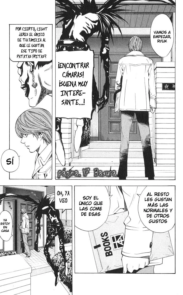 Death Note capítulo 17, página 8