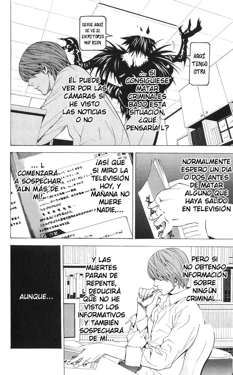 Death Note capítulo 17, página 12