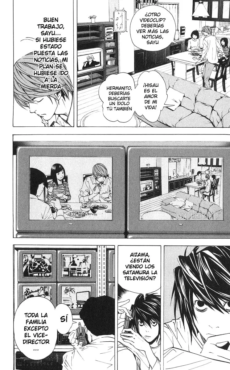 Death Note capítulo 17, página 14