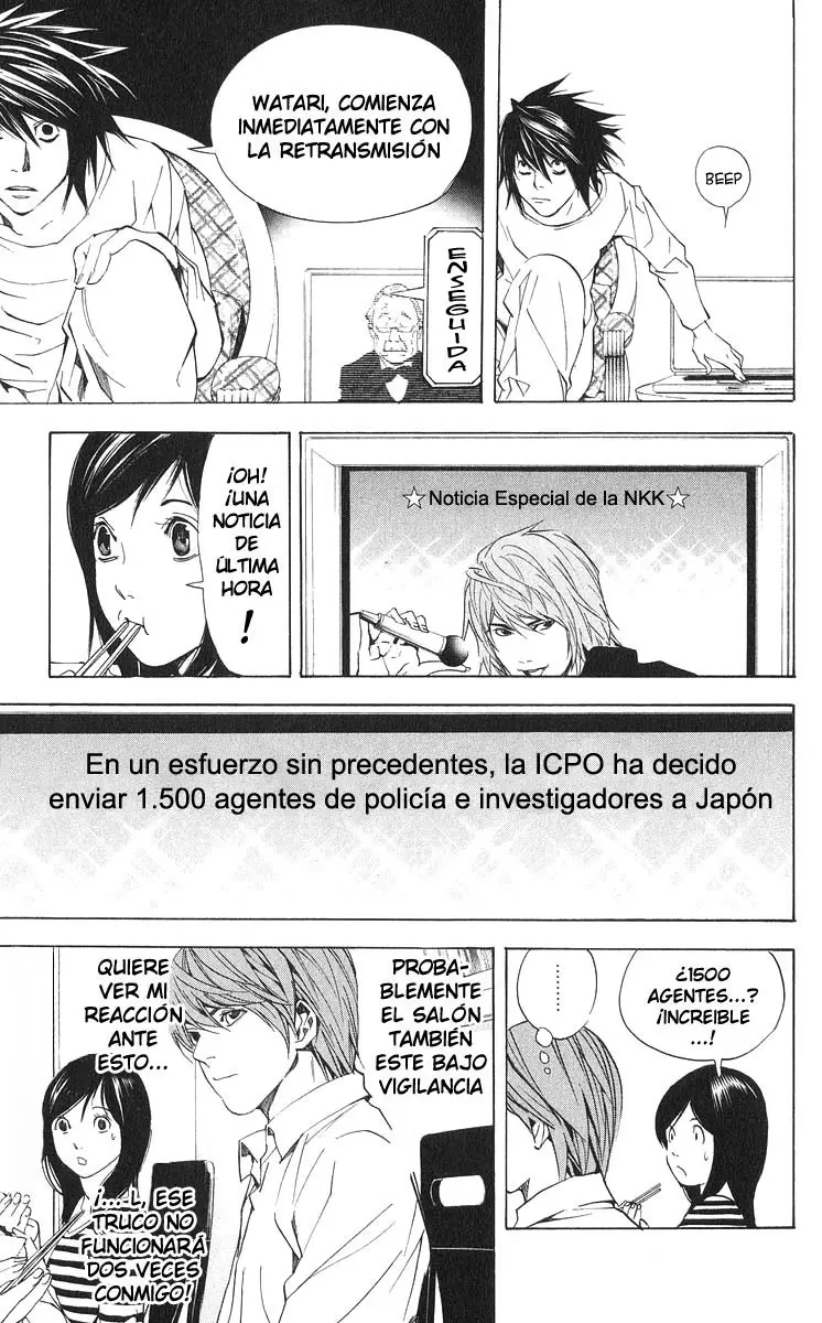 Death Note capítulo 17, página 15