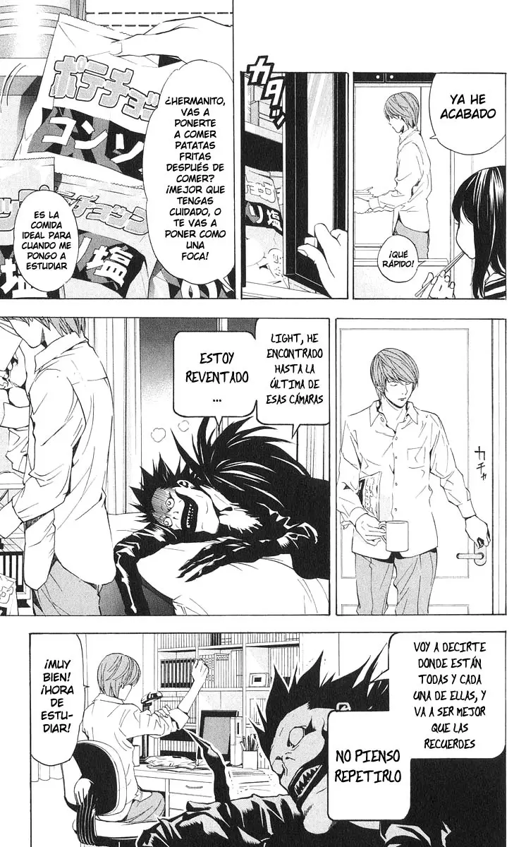 Death Note capítulo 17, página 17
