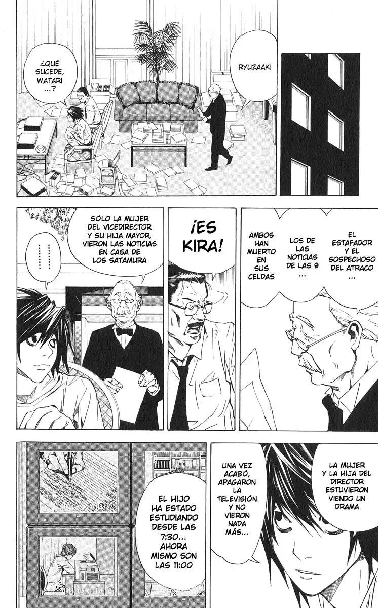 Death Note capítulo 17, página 22