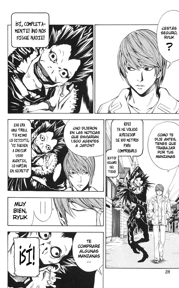 Death Note capítulo 18, página 2