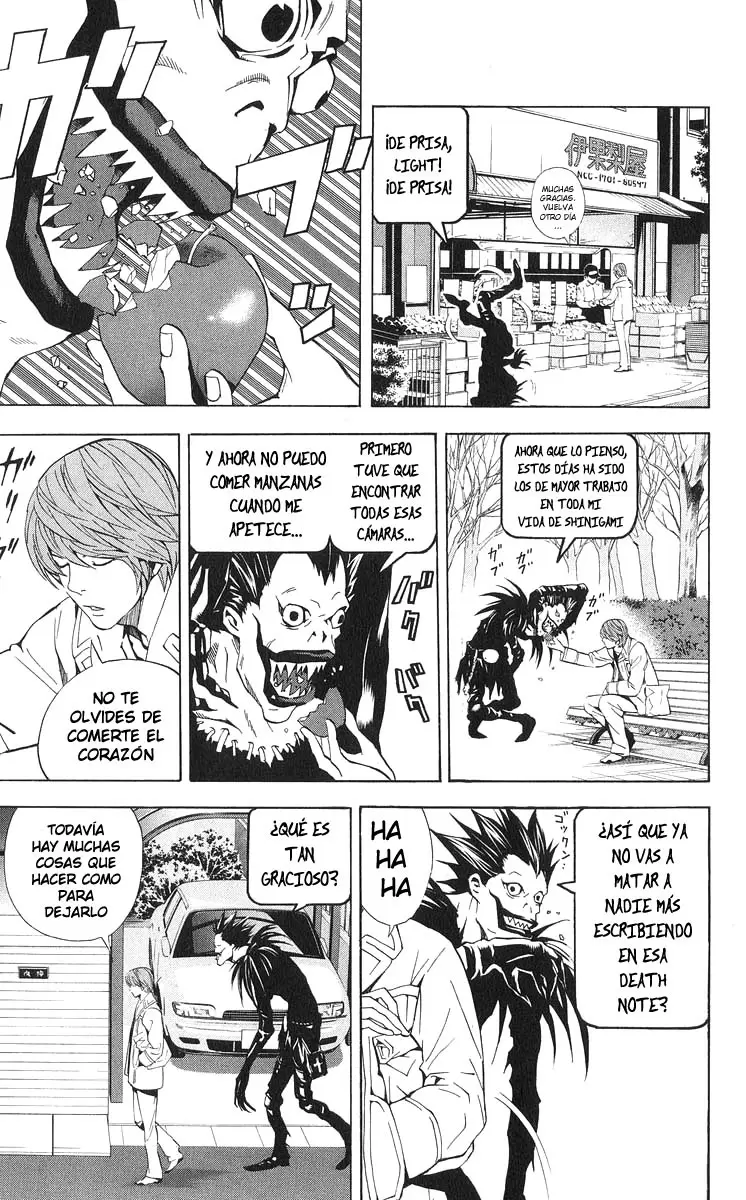 Death Note capítulo 18, página 3