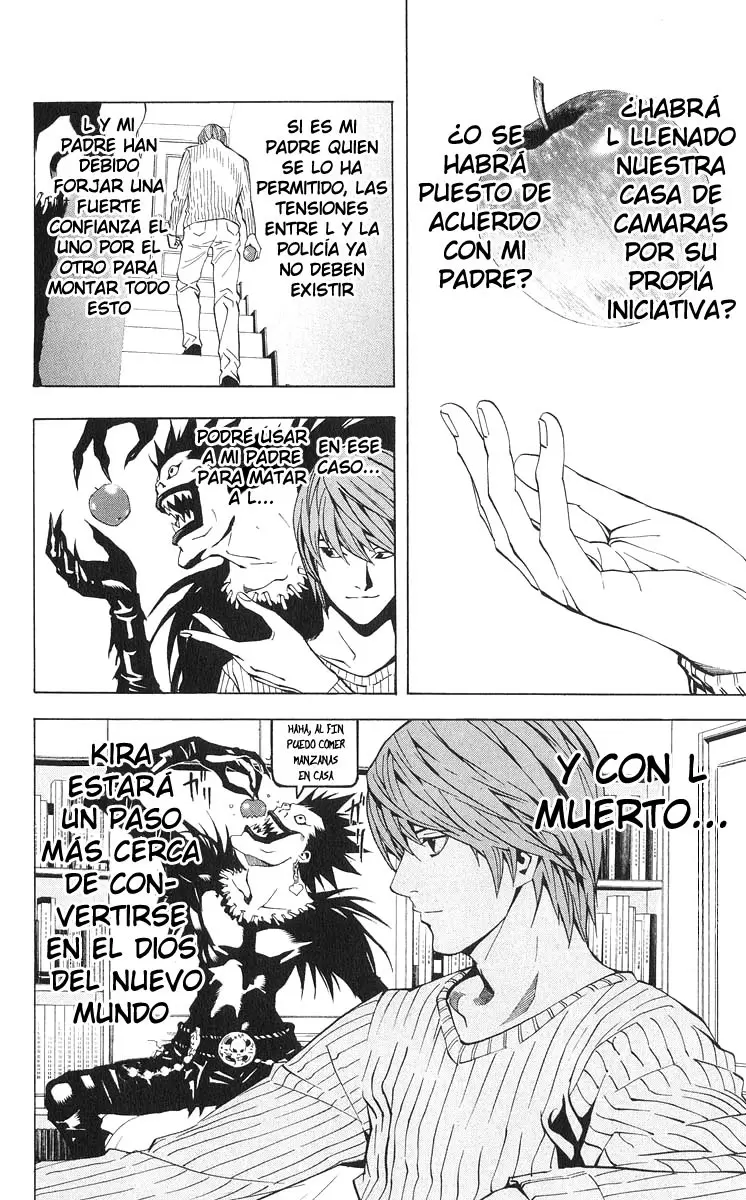 Death Note capítulo 18, página 14