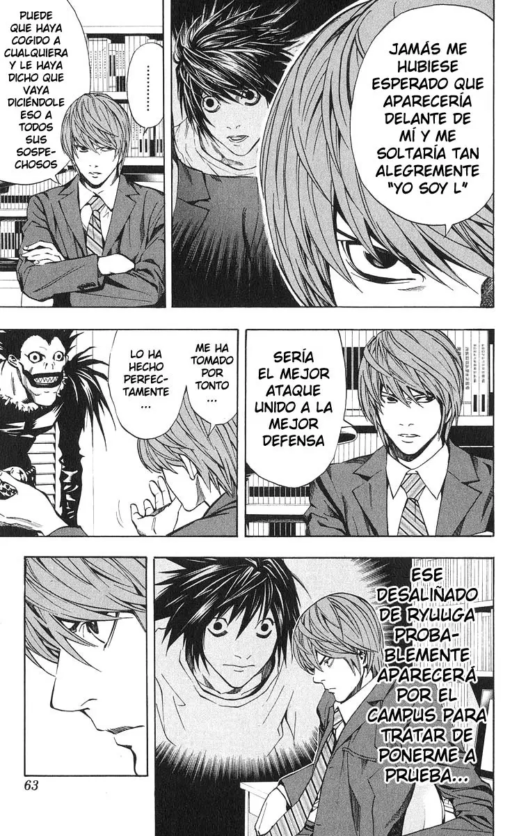 Death Note capítulo 19, página 17