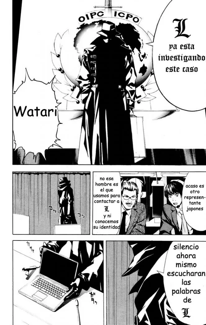 Death Note capítulo 2, página 8