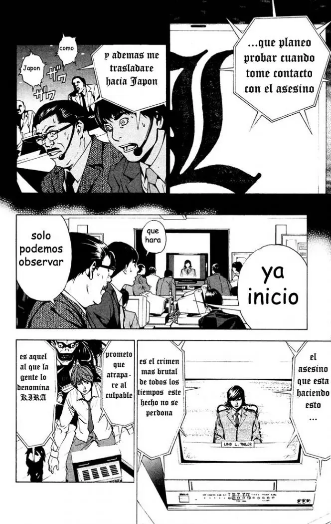 Death Note capítulo 2, página 18