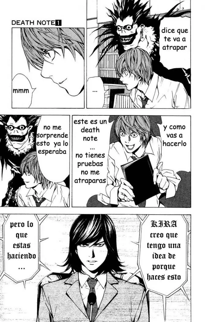 Death Note capítulo 2, página 19