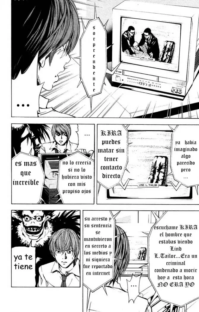 Death Note capítulo 2, página 22