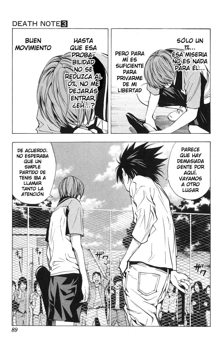 Death Note capítulo 21, página 3