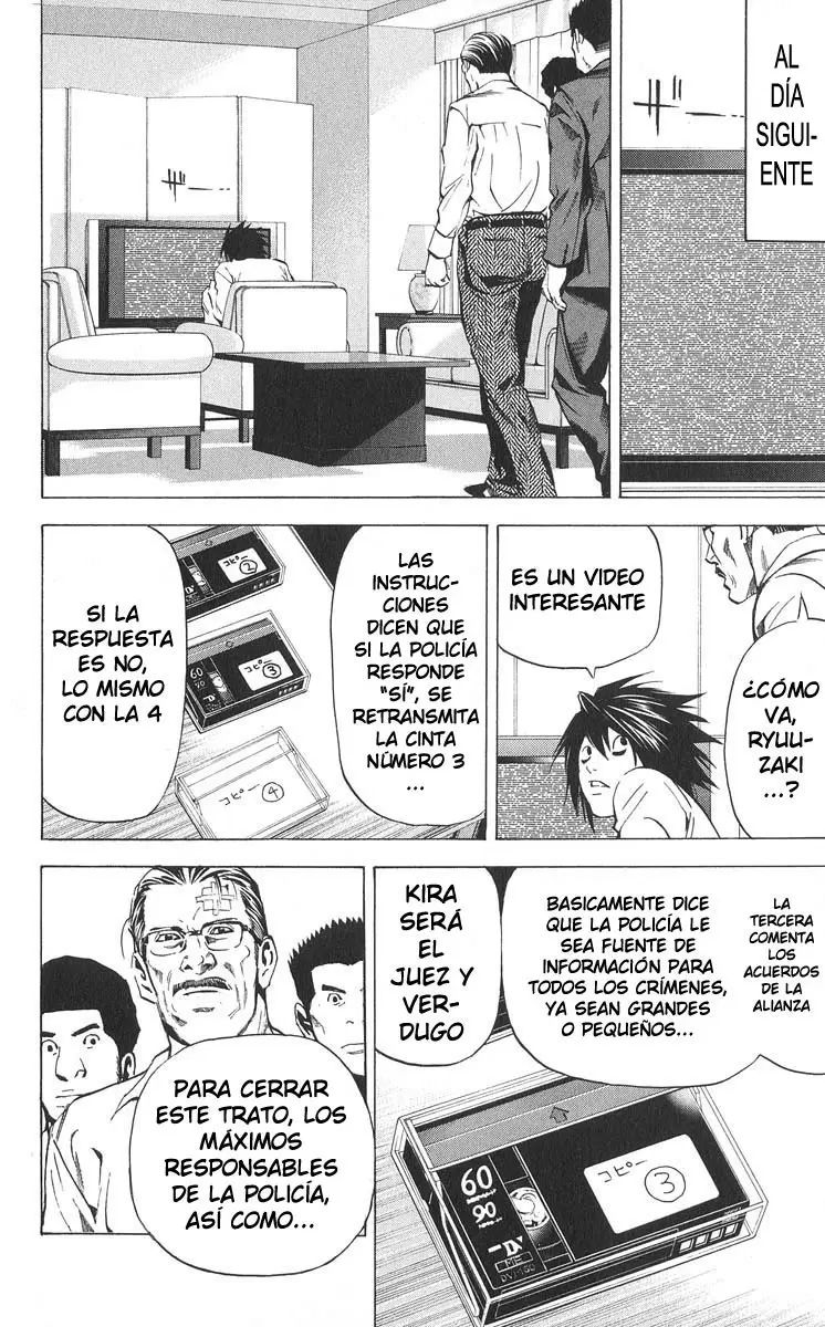 Death Note capítulo 24, página 17