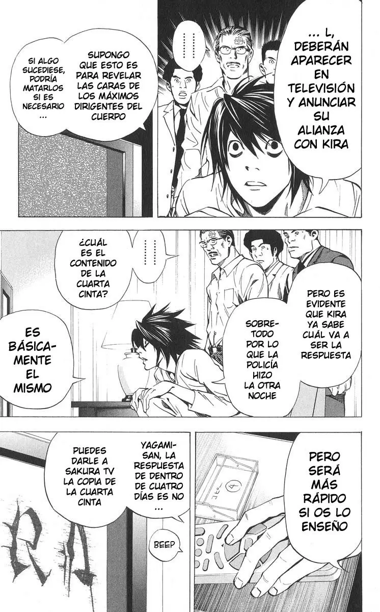 Death Note capítulo 24, página 18