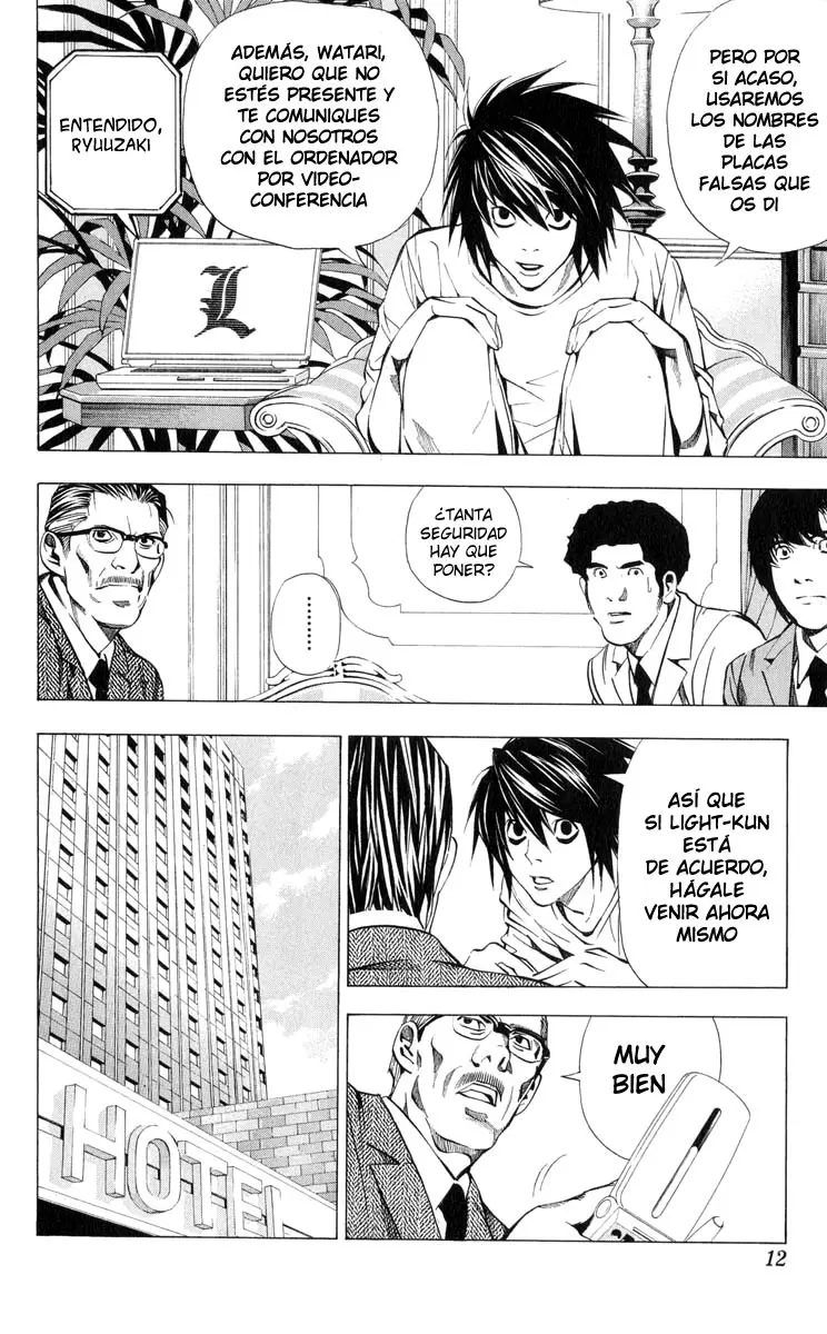 Death Note capítulo 26, página 13