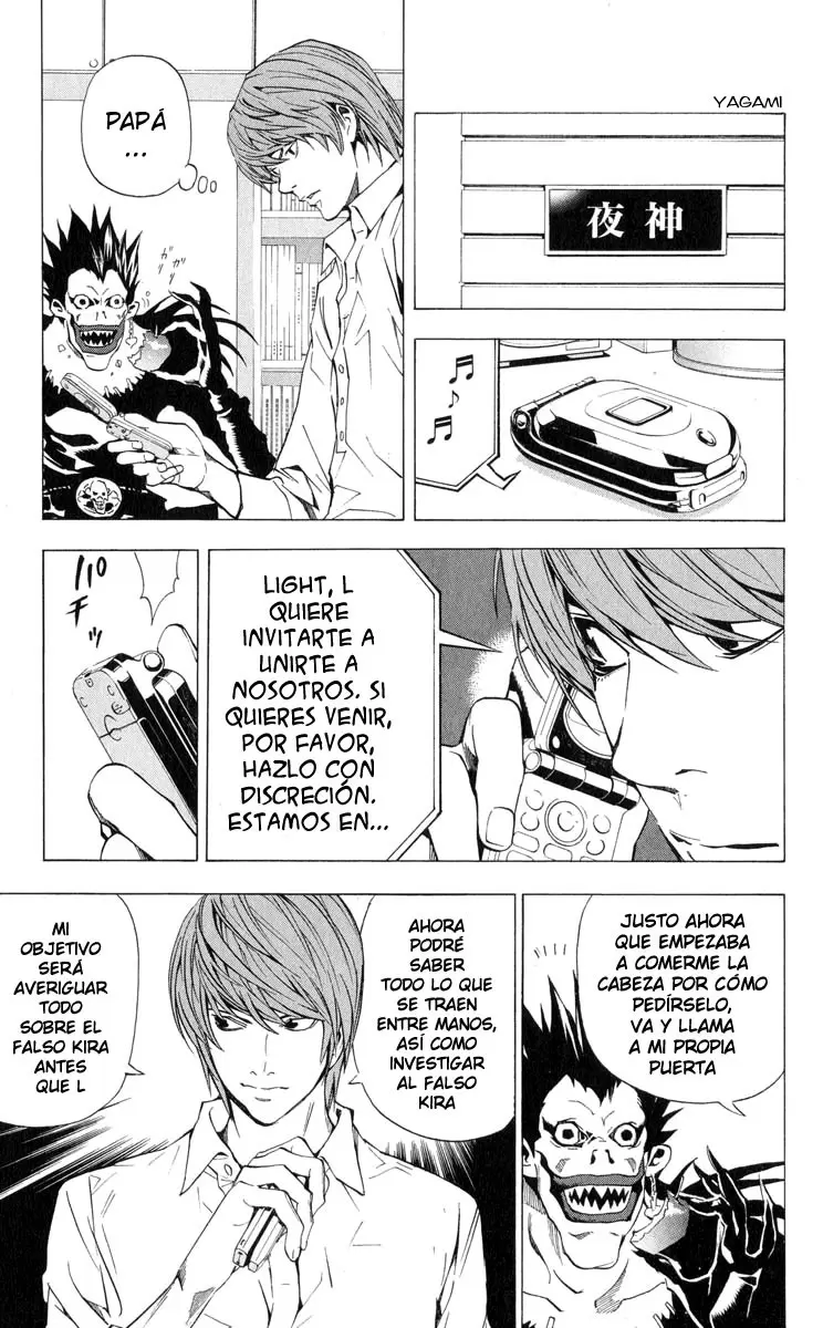 Death Note capítulo 26, página 14