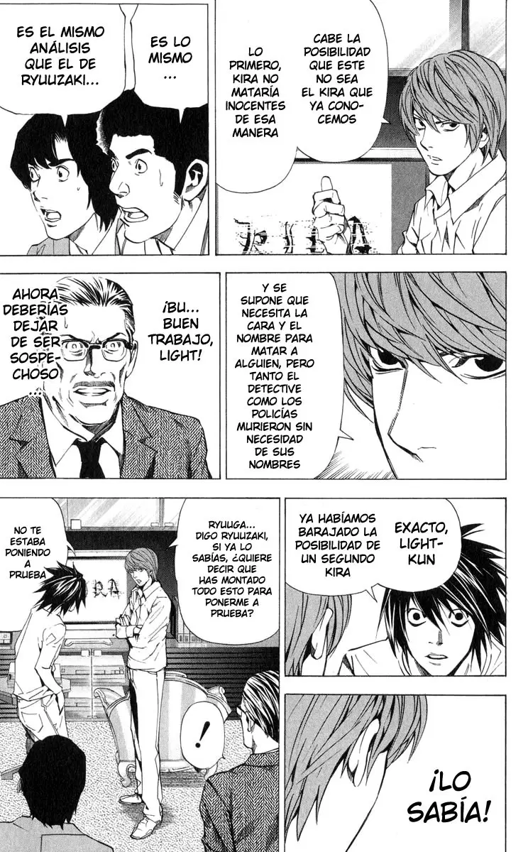 Death Note capítulo 26, página 20